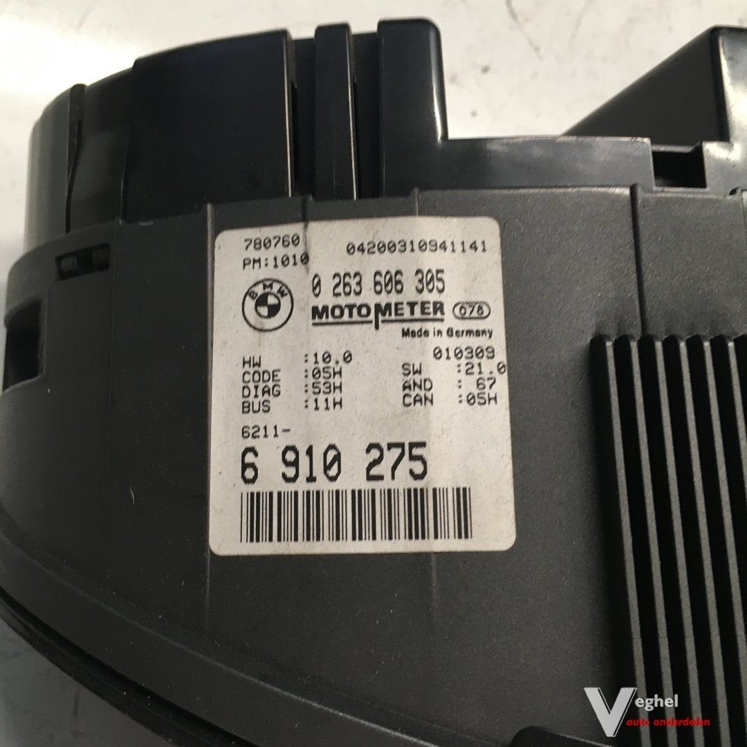 BMW  E46 2.2 2001  1900110  Km Tellerklok 6 910 275, Gebruikt, -, -, Ophalen of Verzenden