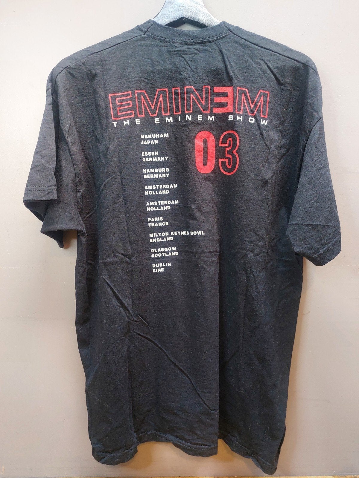 Eminem (Tourshirt 2003) The Eminem Show, Ophalen of Verzenden, Zo goed als nieuw