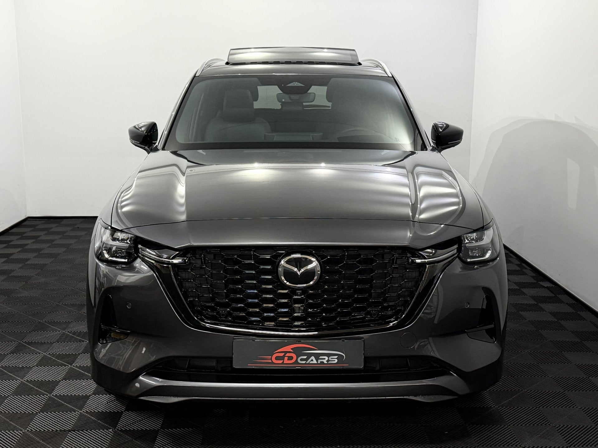 Mazda CX-80 2.5 e-SkyActiv PHEV AWD Homura Plus 7P Panoramad, Auto's, Automaat, Gebruikt, 2188 kg, 4 cilinders