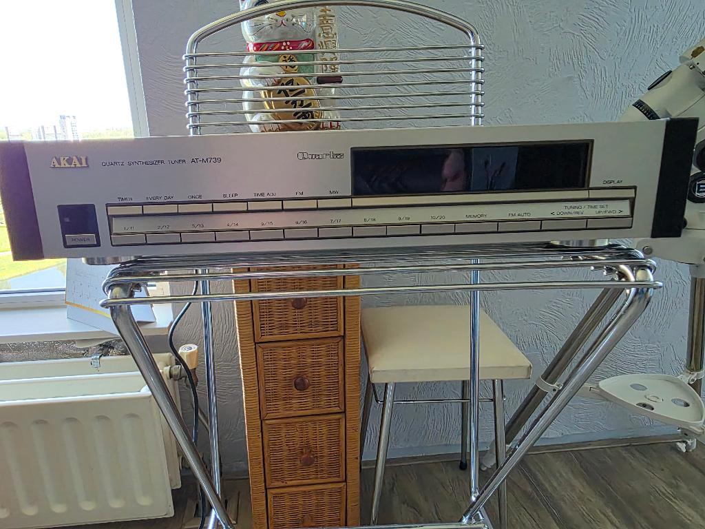 AKAI Tuner AT-M739, Ophalen of Verzenden, Gebruikt