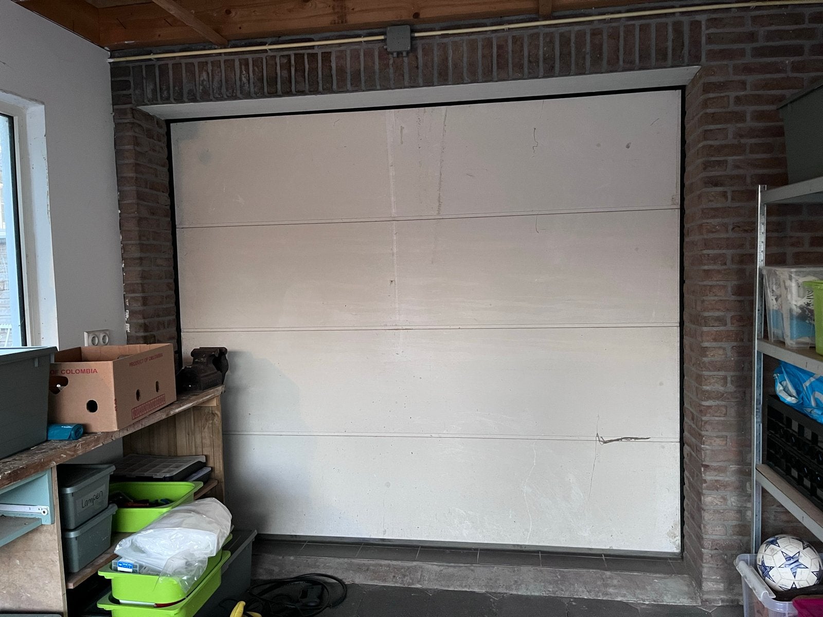 Sectionaal garagedeur Marantec Comfort 220 (270x225), Ophalen, Gebruikt, Garagedeur, Metaal