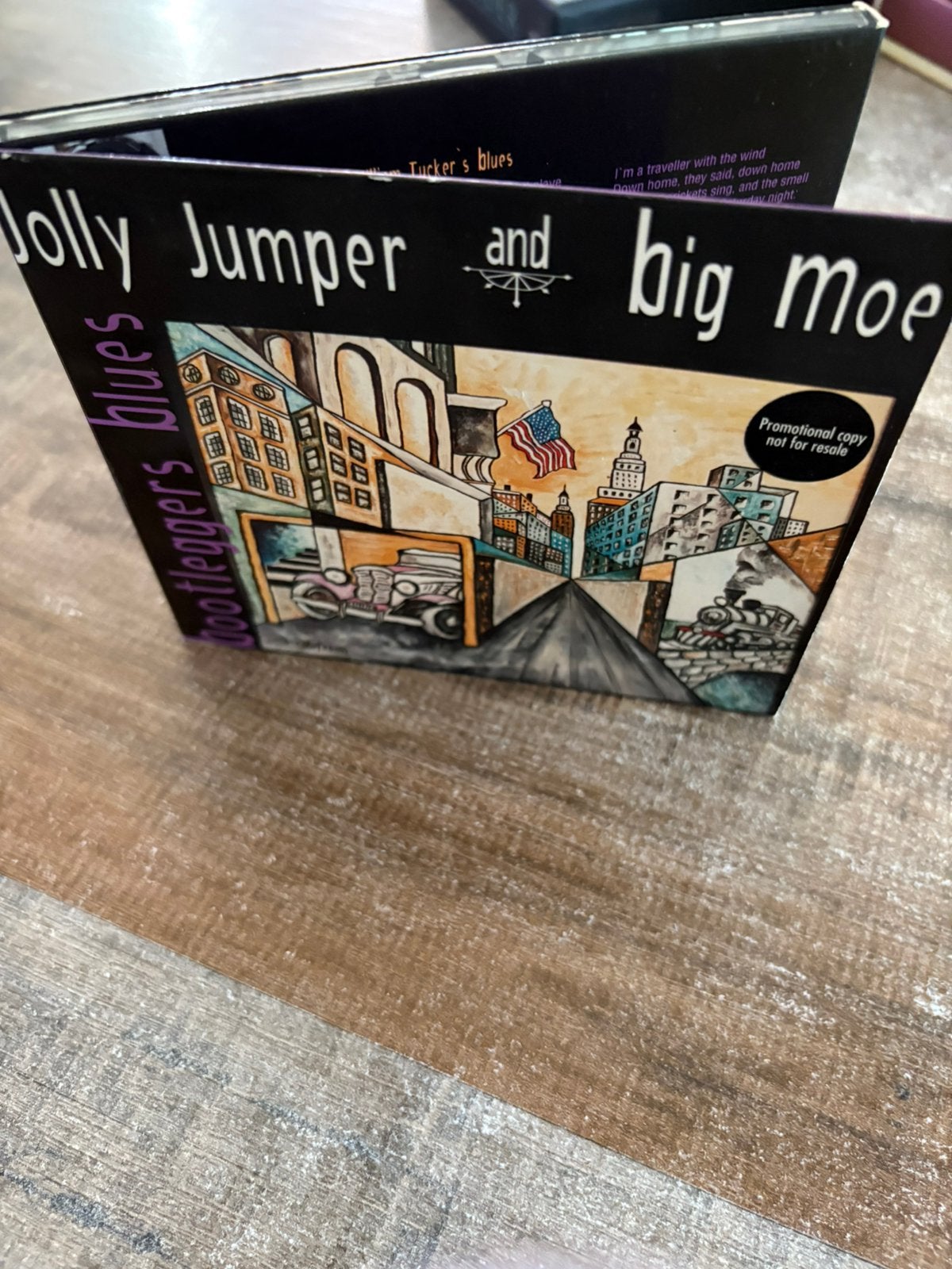 Jolly Jumper and Big Moe - Bootleggers Blues, Verzenden, Zo goed als nieuw, Blues