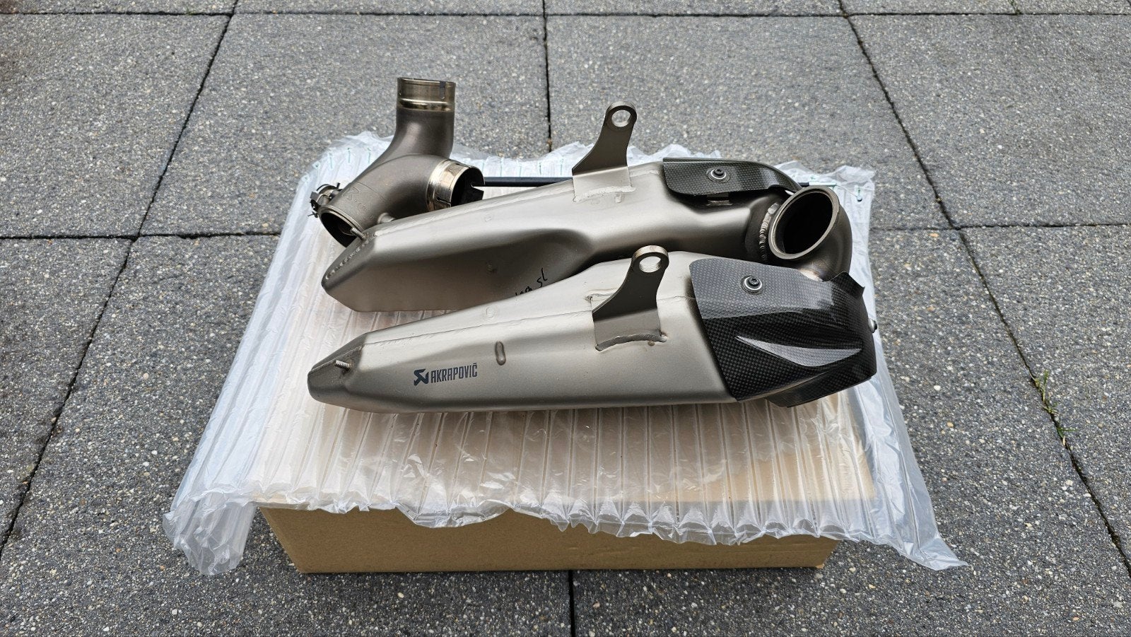 Ducati 1199 Panigale SL Akrapovic Titanium Uitlaat, Ophalen of Verzenden, Nieuw