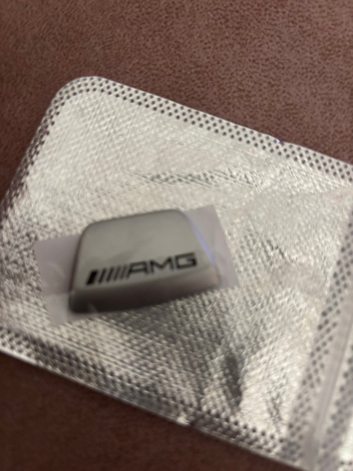 AMG Logo Embleem Sticker - Nieuw, Ophalen of Verzenden, Nieuw, Mercedes-Benz