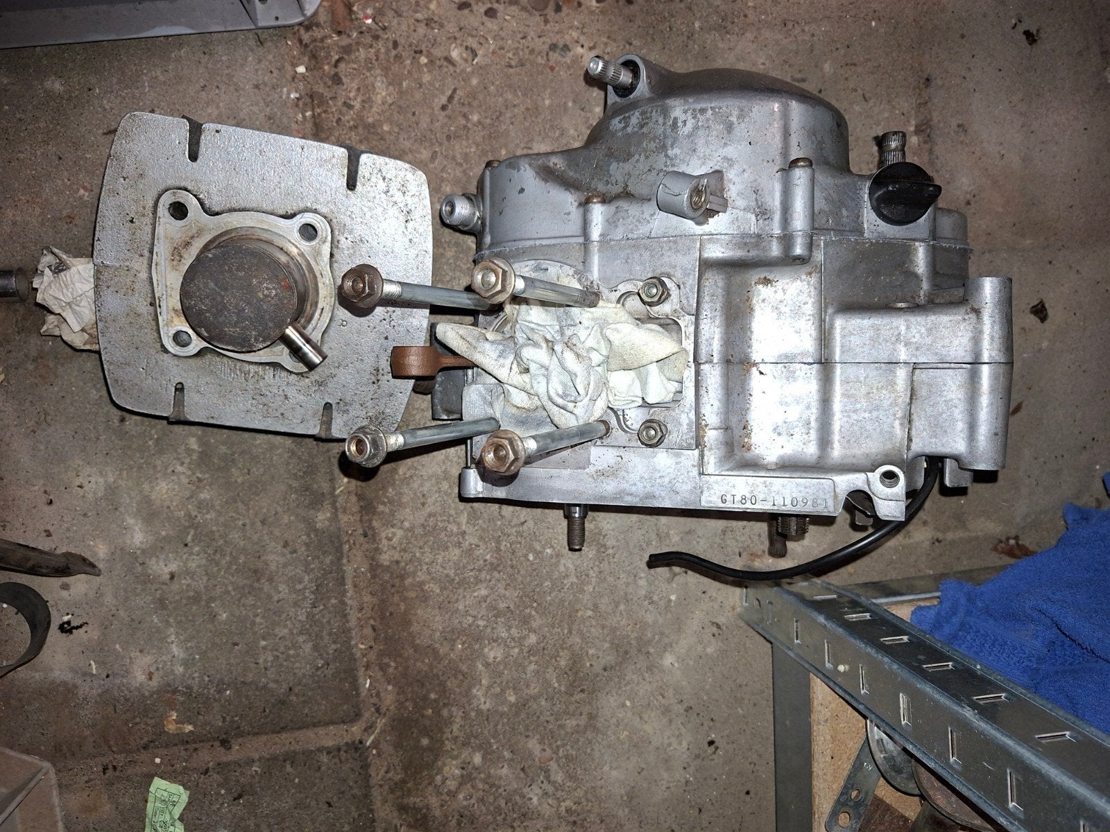 Suzuki gt 80, Ophalen of Verzenden, Gebruikt, Blok, Overige merken
