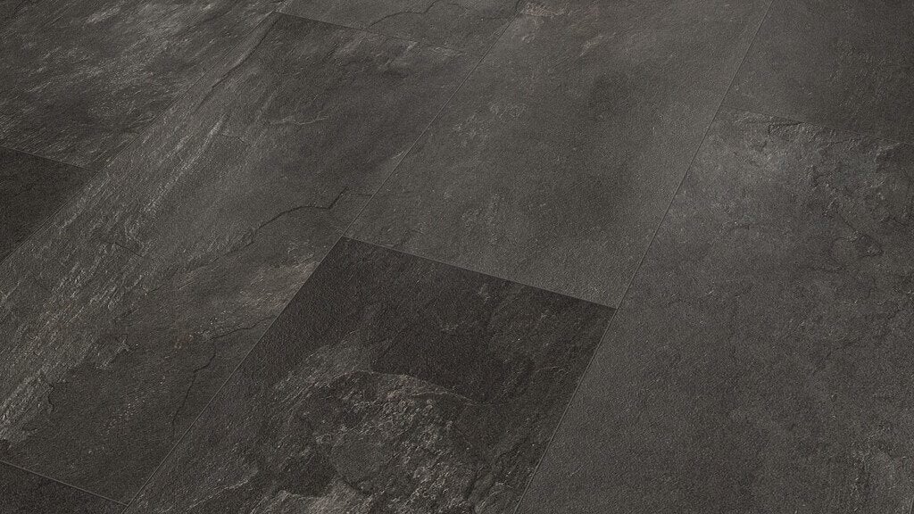 12 m2 Classen Visio Grande Oiled Slate met rol ondervloer, 50 tot 150 cm, Nieuw, Ophalen of Verzenden, 10 m² of meer