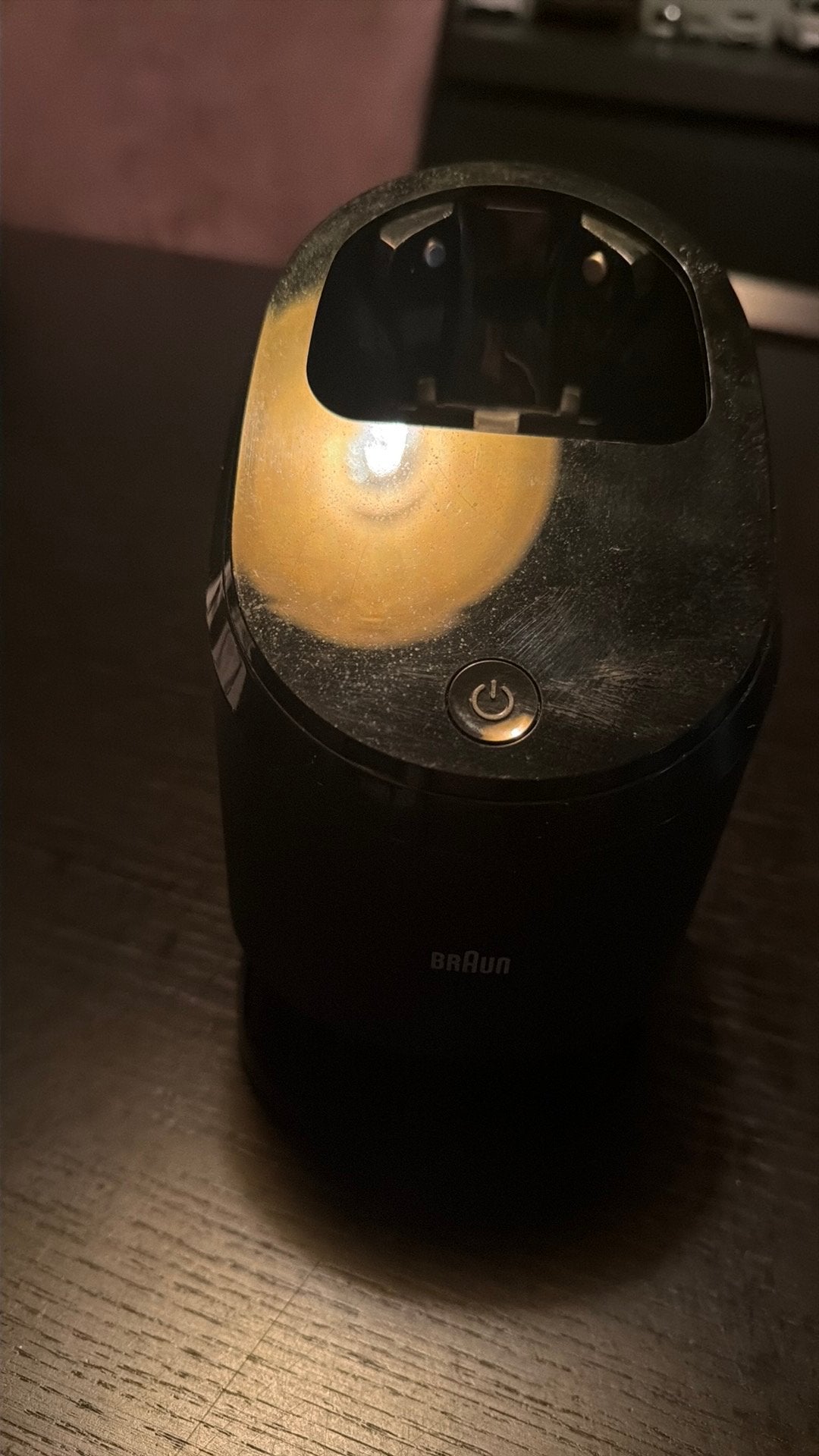 Braun scheer apparaat reinigings station, Ophalen of Verzenden, Zo goed als nieuw, Scheren en Epileren