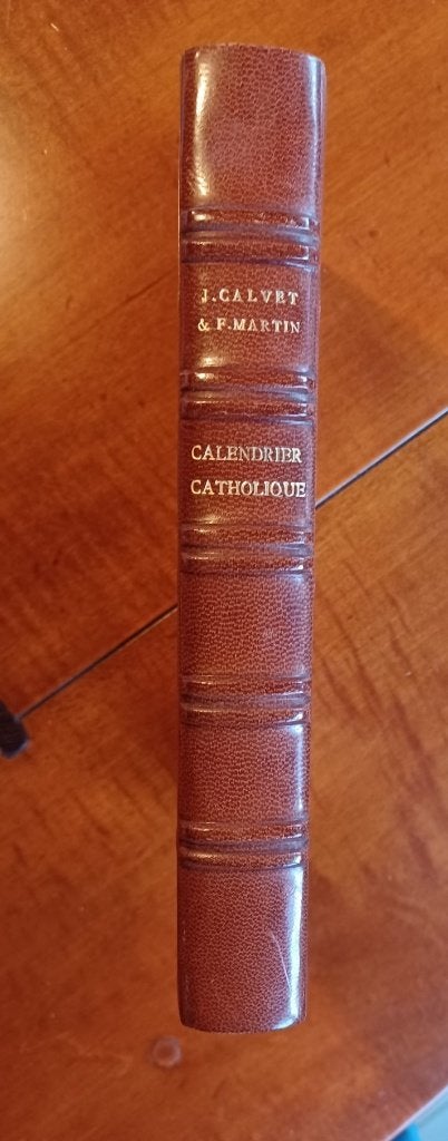 Calvet & Martin - Calendrier catholique, Ophalen of Verzenden, Gelezen