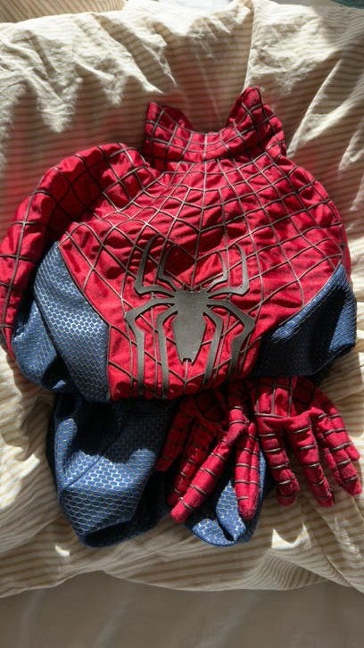 Replica Spiderman Pak - The Amazing Spider-Man Kostuum, Ophalen of Verzenden, Zo goed als nieuw, Pak of Jurk