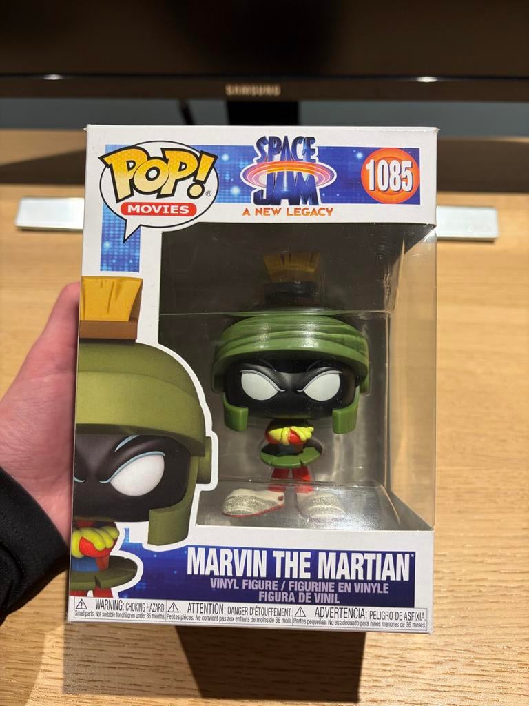 Funko Pop! Marvin The Martian Space Jam 1085 Nieuw, Ophalen of Verzenden, Nieuw