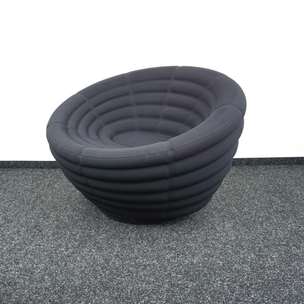 HAY Blow Design Fauteuils | Zwart | Ronde Fauteuil | Stoelen, Gebruikt, -, -, 75 tot 100 cm