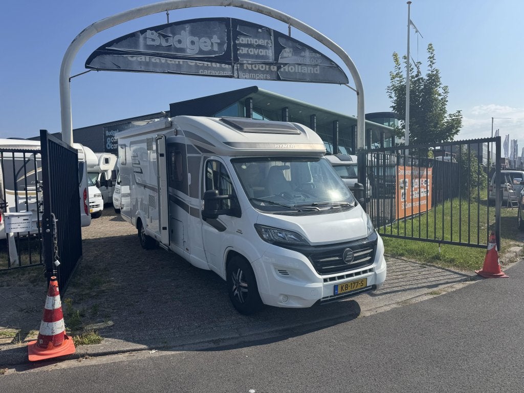 Hymer T 704 SL met enkele bedden en level sistem & a, Caravans en Kamperen, Campers, Automaat, Bedrijf, Hymer, Overige merken