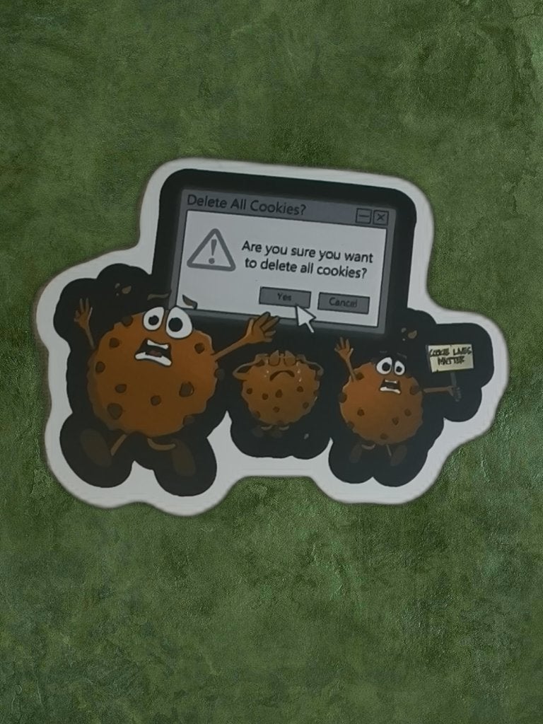 cn10 computer nerd sticker, Ophalen, Nieuw
