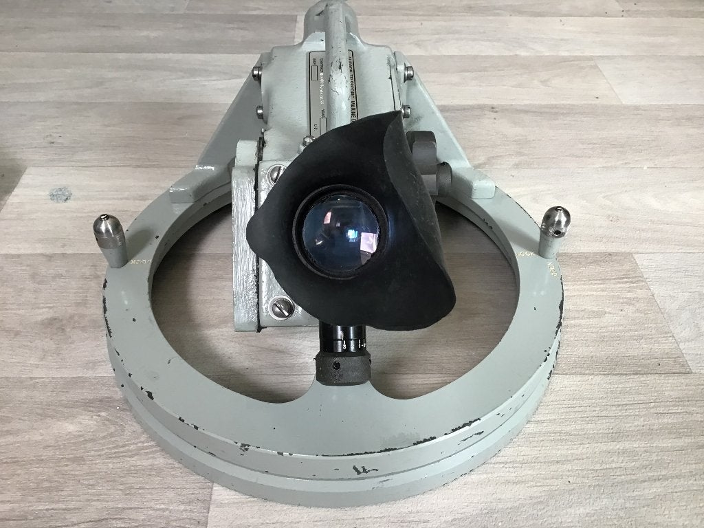 Amerikaans peiltoestel azimuth alidade scheepskompas US Navy, Ophalen of Verzenden, Marine, Amerika