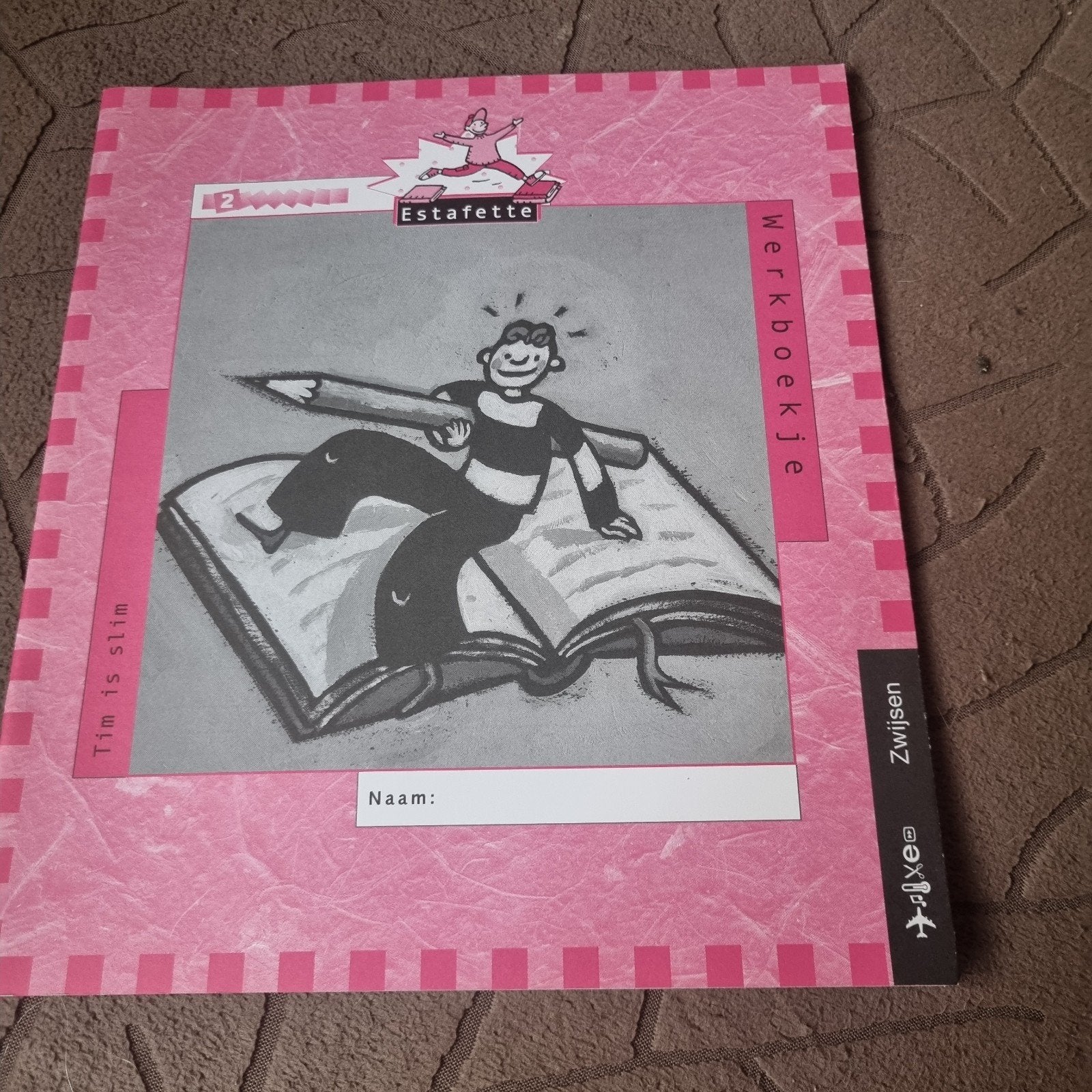 Groep 3 AVI 2 - Tim is slim werkboek estafette zwijsen, Ophalen of Verzenden, Nieuw, Exo, Zwijsen, Fictie algemeen