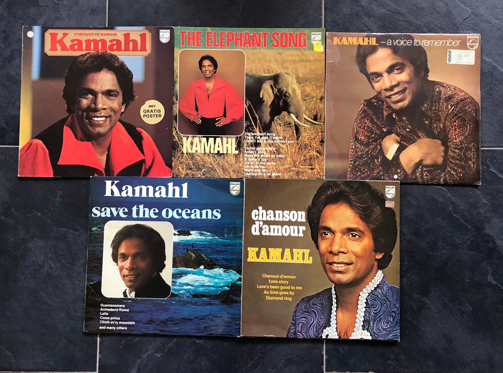 Kamahl 5 lp’s, Ophalen, LP