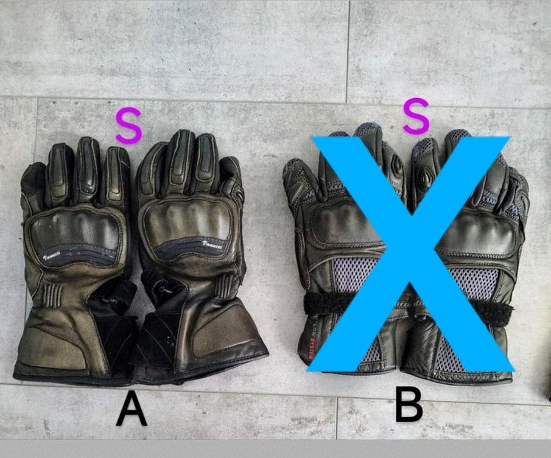 Motor handschoenen kleine maat, Ophalen of Verzenden, Tweedehands, Handschoenen