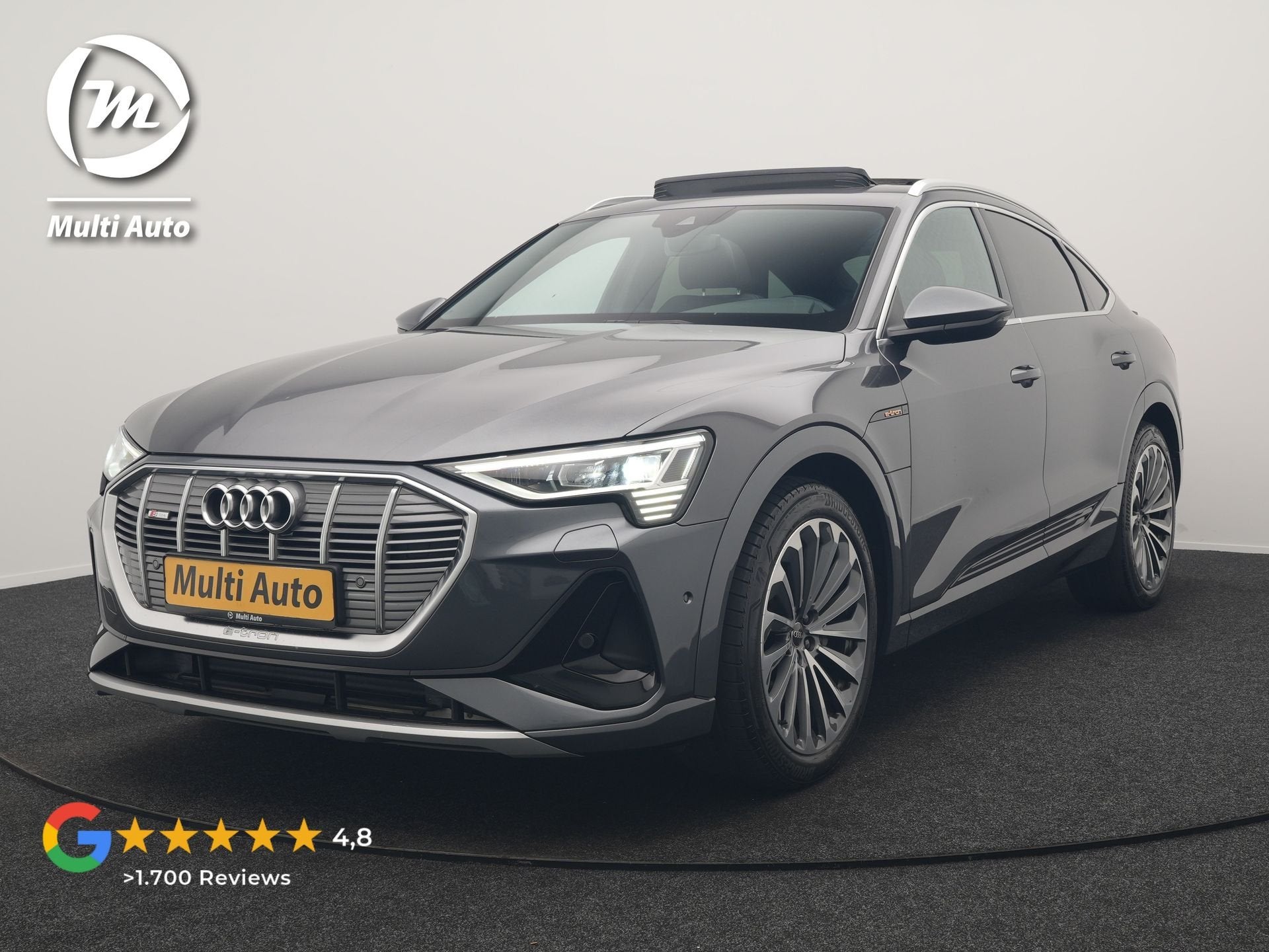 Audi e-tron Sportback 55 quattro S Line 95 kWh 408pk Dealer, Auto's, Audi, Automaat, 95 kWh, Automatische klimaatregeling, 408 pk