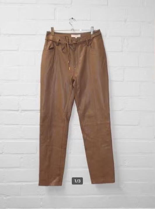 DANTE6 - Mooie leren broek maat 1/34 - Nieuw €369 - Dante 6, Dante 6, Bruin, Nieuw, Ophalen of Verzenden