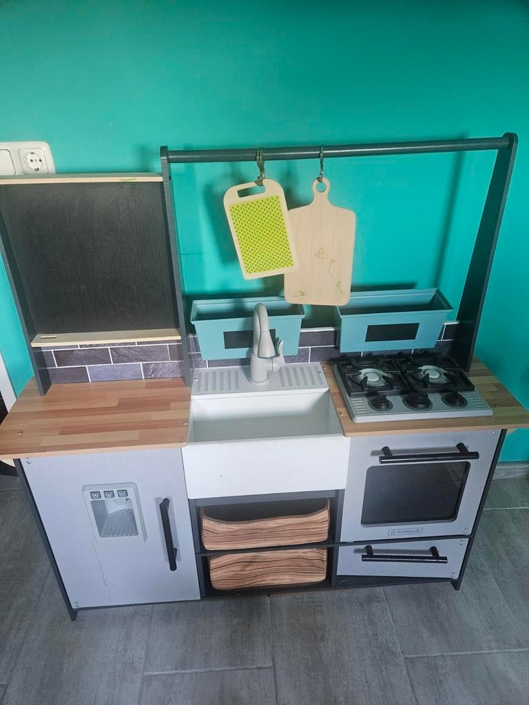 Keuken voor kind, Kinderen en Baby's, Speelgoed | Speelkeukens, Gebruikt, Speelkeuken, Overige materialen, Ophalen