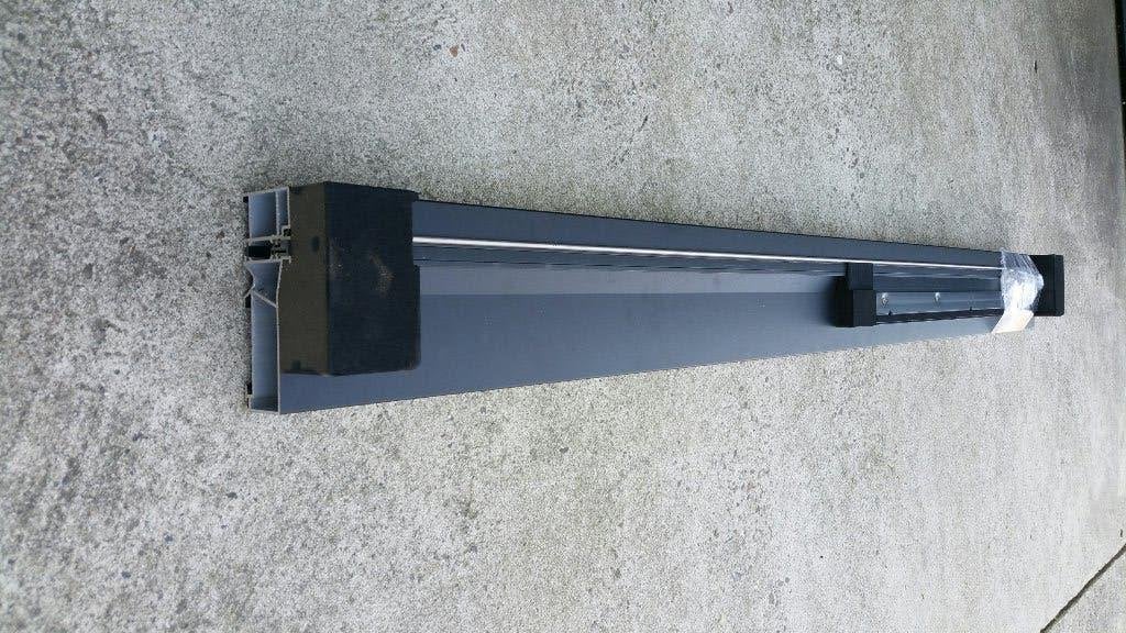 ALUMINIUM ONDERDORPEL VOOR SCHUIFPUI, Schuifpui, Ophalen, 75 tot 150 cm, Nieuw