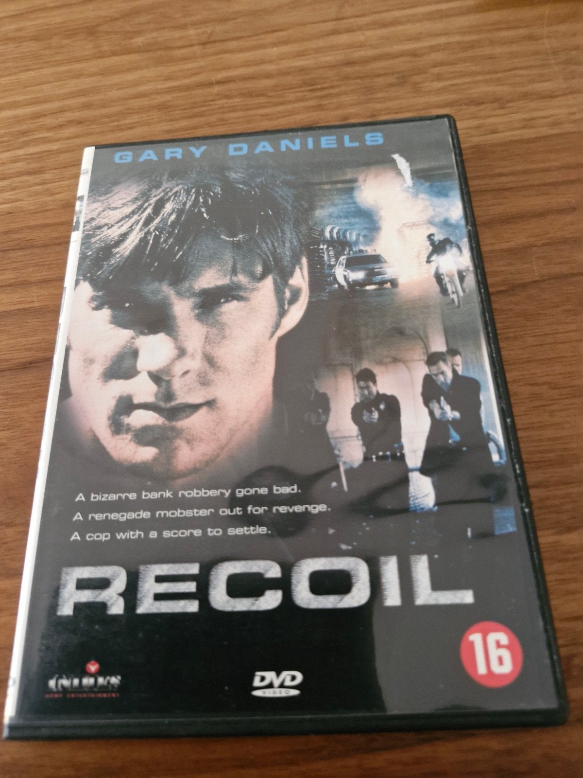 Recoil DVD - Actiethriller met Gary Daniels, Cd's en Dvd's, Vanaf 16 jaar, Nederlands, Actiethriller, Ophalen of Verzenden
