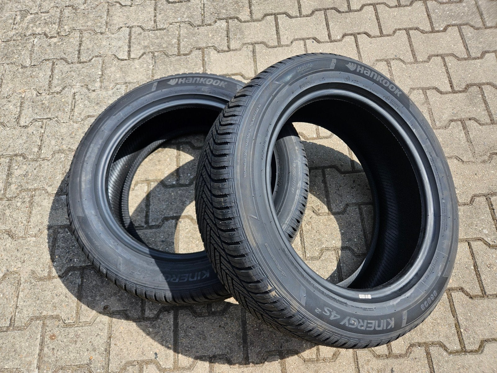 Nieuwe Hankook Kinergy 4S all season, 225/55/18, Ophalen, 18 inch, Nieuw, All Season