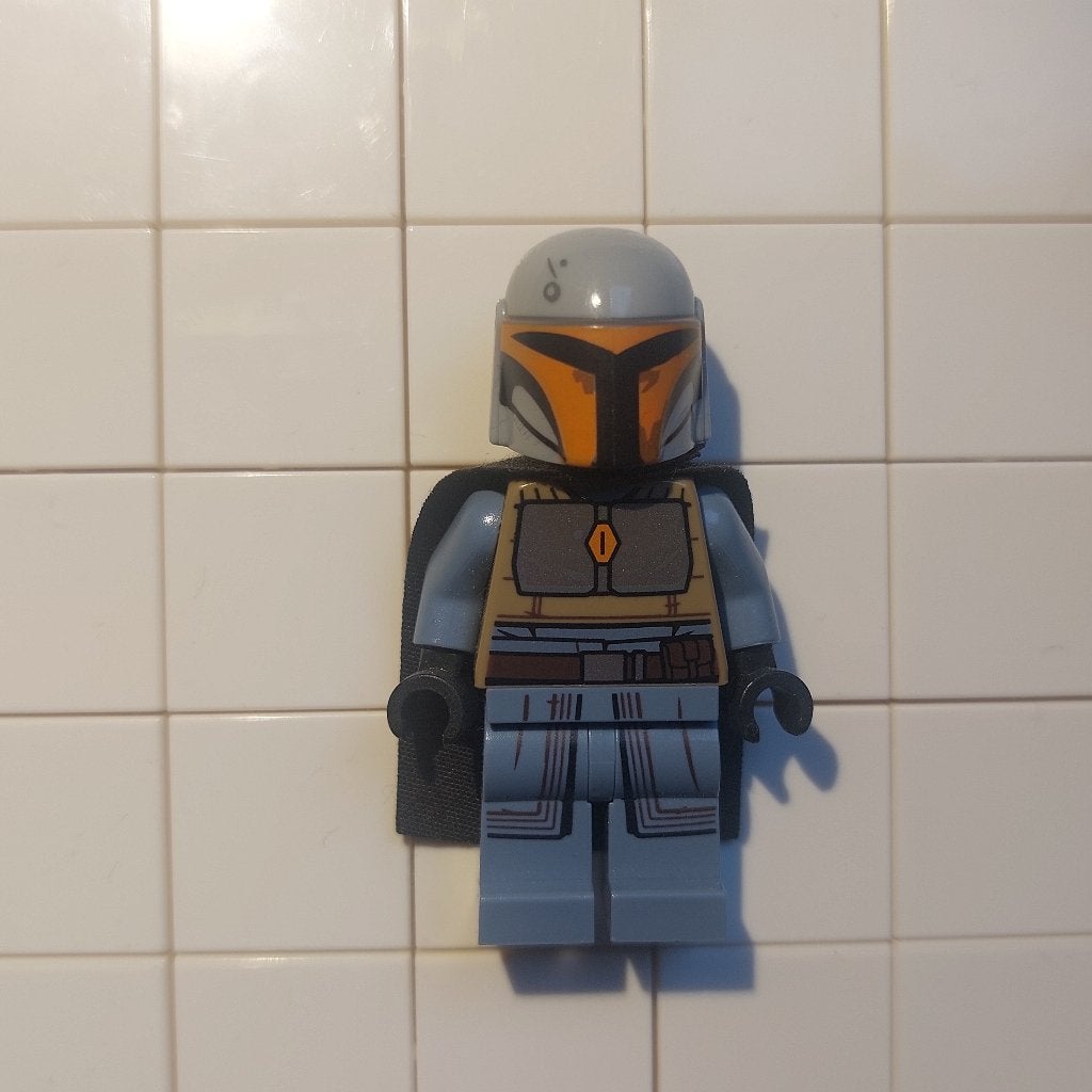 LEGO Star Wars Minifig - Mandalorian Warrior - sw1077, Ophalen of Verzenden, Zo goed als nieuw