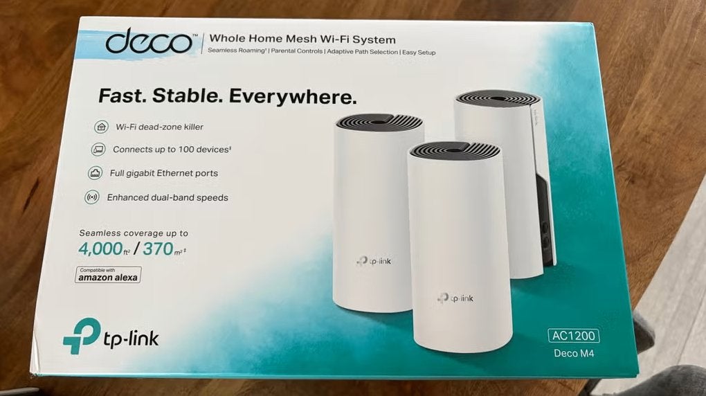TP-Link Deco M4 AC1200 (3-pack), Ophalen of Verzenden, Zo goed als nieuw, TPLink