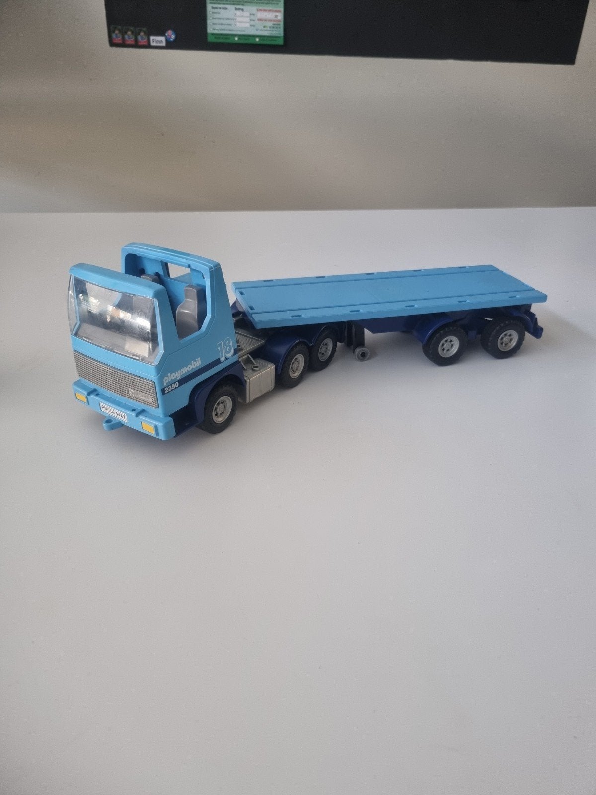 Playmobil 2350 Vrachtwagen met Oplegger, Ophalen of Verzenden, Gebruikt