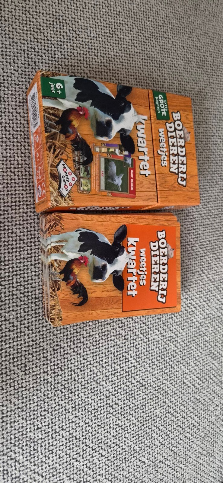 Boerderij dieren weetjes kwartet, Ophalen of Verzenden, Zo goed als nieuw, Kwartet(ten)