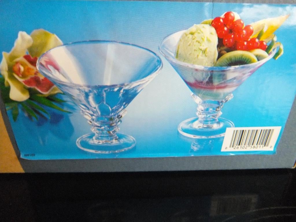 glazen kommetjes, Huis en Inrichting, Keuken | Servies, Nieuw, Ophalen of Verzenden, Glas, Kom(men)