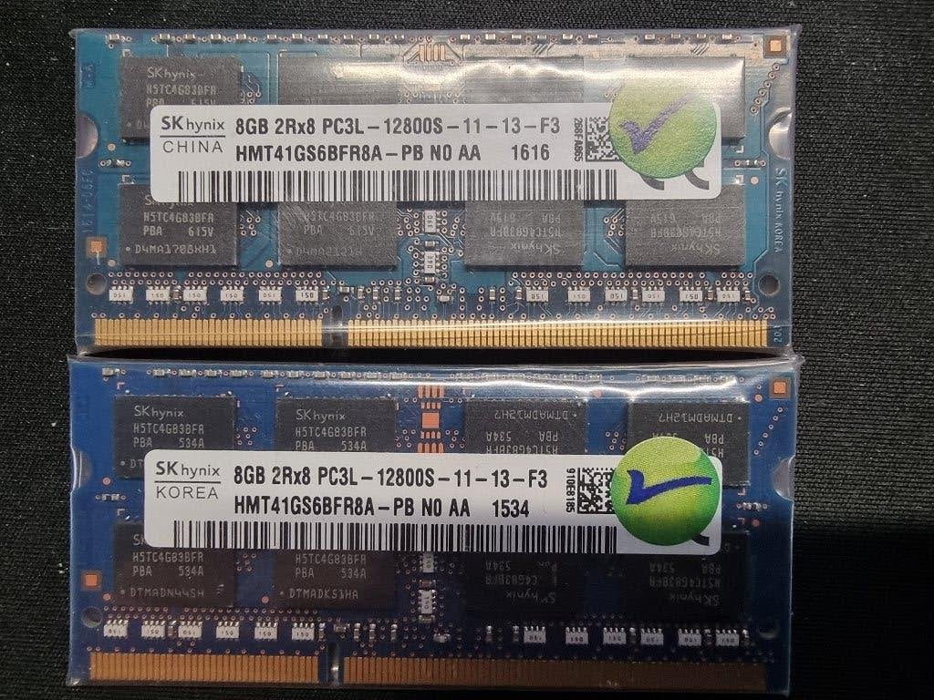 Foto 2 van 16GB (2x8GB) PC3L-12800 DDR3 1600Mhz 2RX8 Sk-Hynix