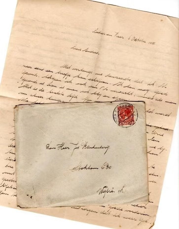 Brief Cadier en Keer Klinkenberg Wijlre 1935., Ophalen of Verzenden, Zo goed als nieuw