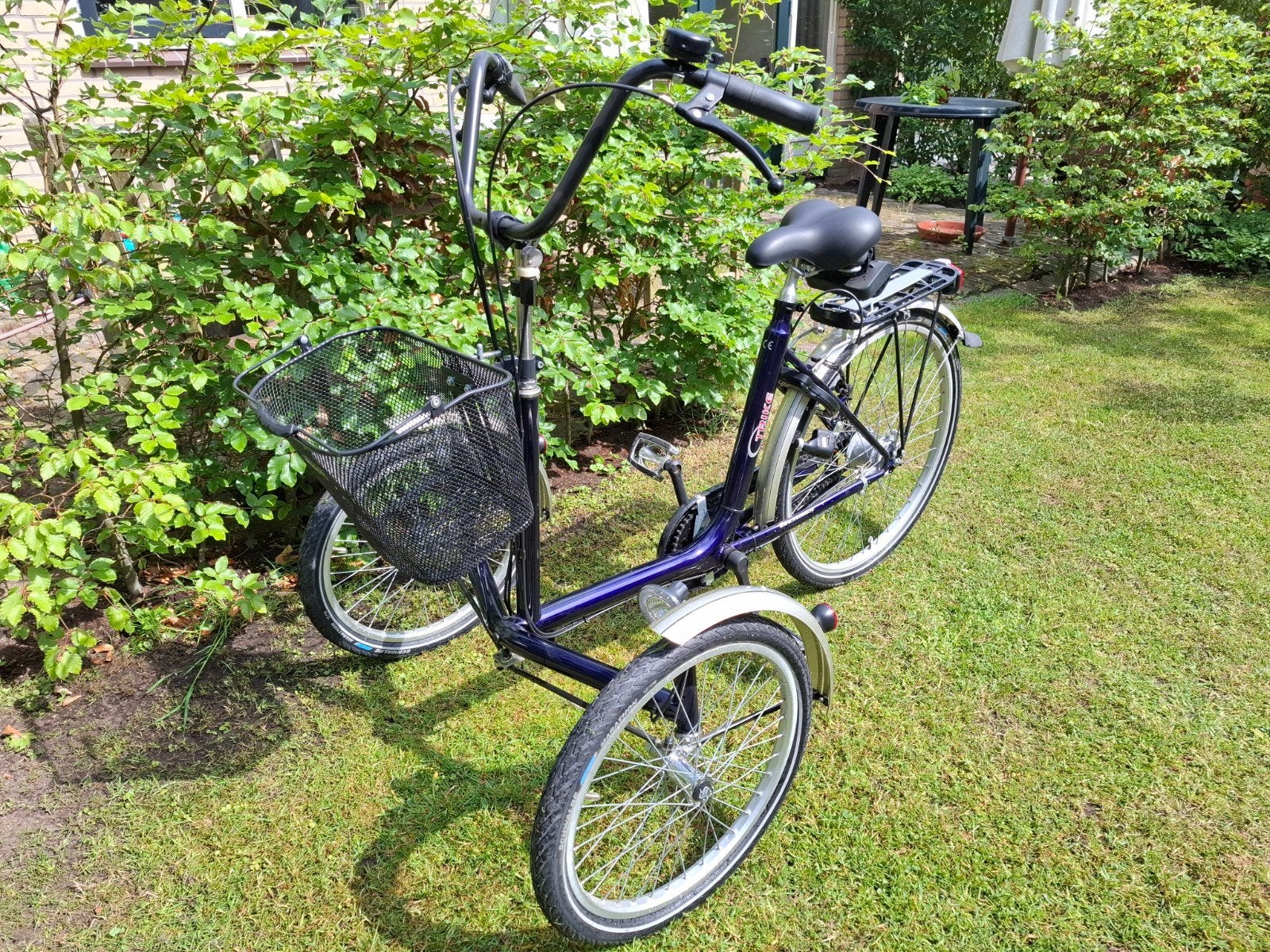 Stabiele driewielfiets (trike) met twee voorwielen., Ophalen, Nieuw