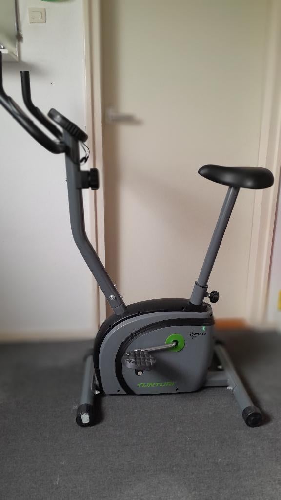 Tunturi Cardio  Hometrainer   Verstelbaar - ZGAN, Sport en Fitness, Ophalen, Zo goed als nieuw, Benen, Hometrainer
