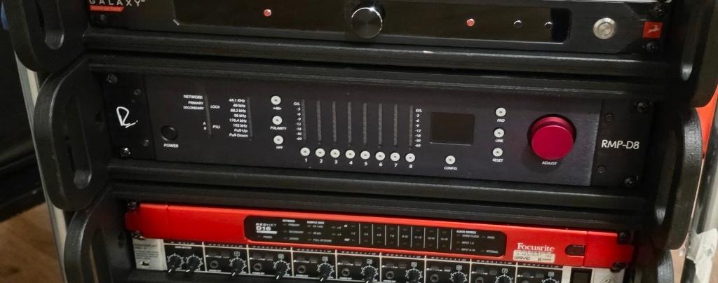 Rupert Neve RMP-D8 Dante Pre-amp, Ophalen of Verzenden, Zo goed als nieuw, Audio