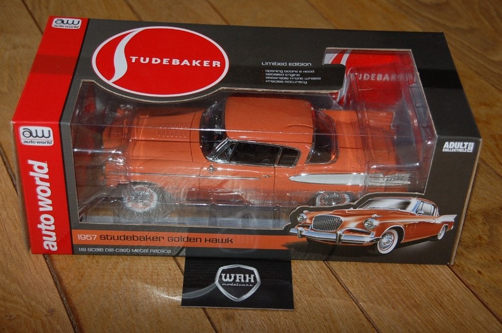 STUDEBAKER GOLDEN HAWK 1957 Autoworld WRH, Verzenden, Zo goed als nieuw, Auto, Overige merken