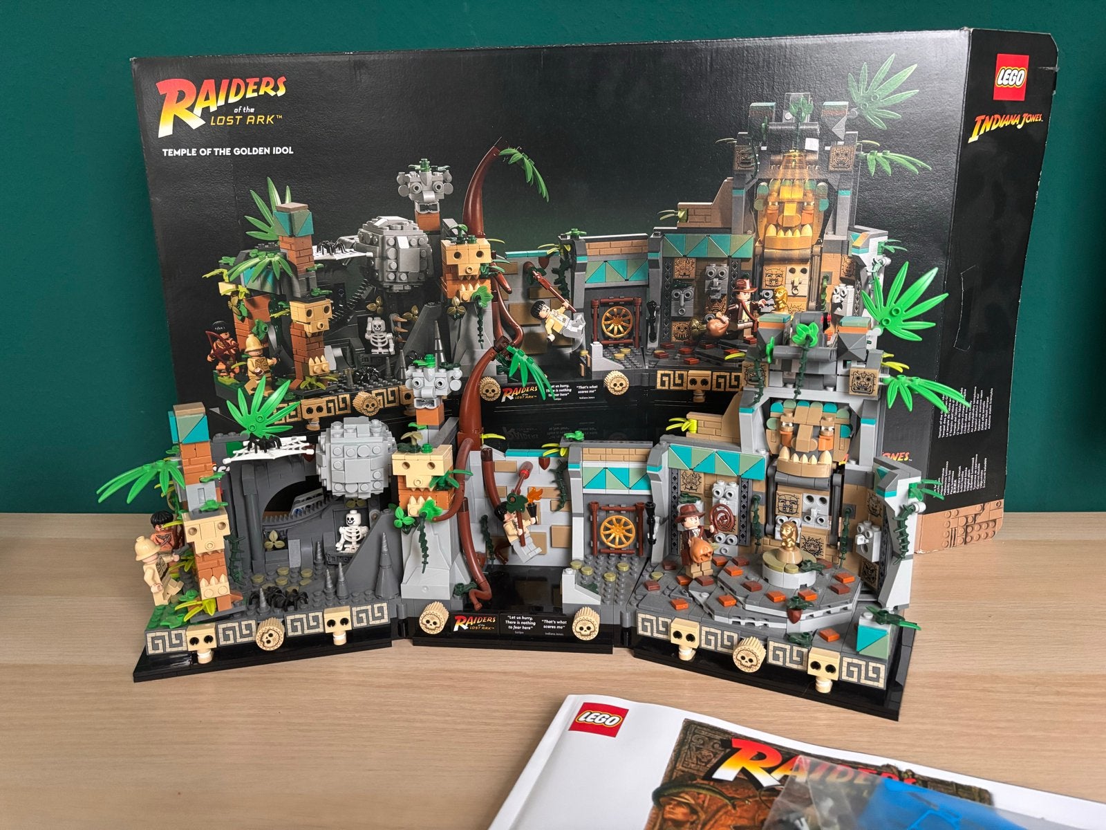 LEGO Indiana Jones Tempel van de Gouden Afgod 77015, Ophalen of Verzenden, Zo goed als nieuw