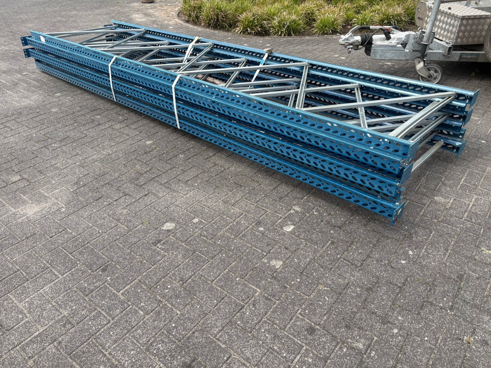 Palletstelling, Ophalen