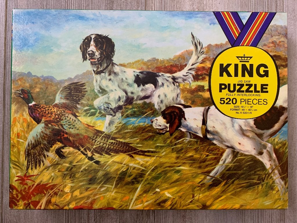Legpuzzel king jig saw puzzle, Ophalen of Verzenden, 500 t/m 1500 stukjes, Gebruikt, Legpuzzel
