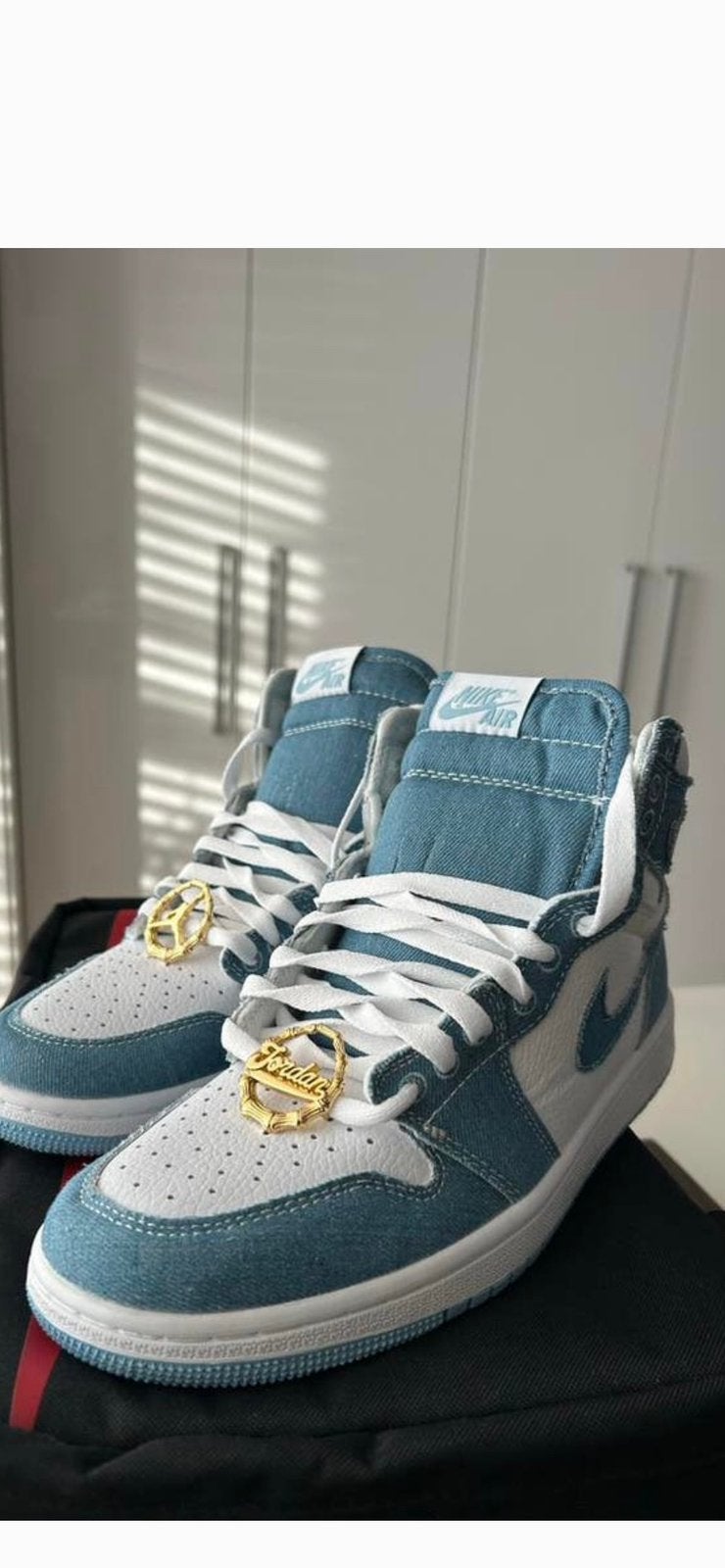 Nike Air Jordan 1 High OG DENIM 9036-104 Limited maat 40., Verzenden, Wit, Nieuw, Sneakers of Gympen
