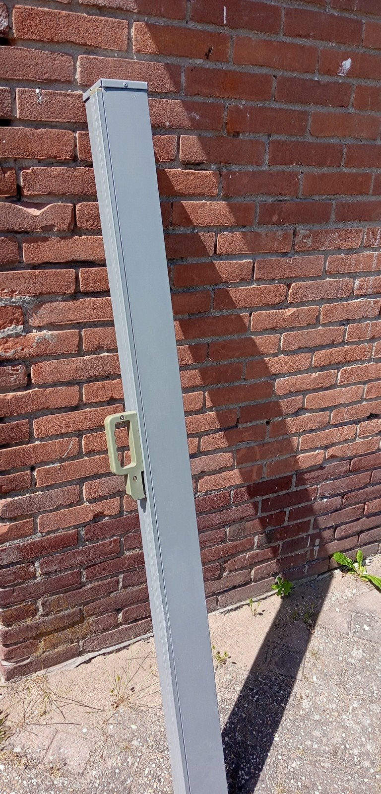 Uitrolbaar windscherm, Ophalen of Verzenden, Aluminium, 200 cm of meer, 150 tot 200 cm