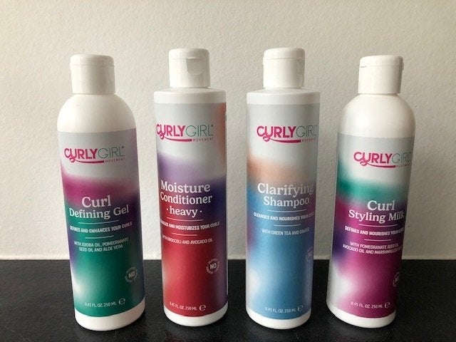 curly girl movement set, Ophalen of Verzenden, Zo goed als nieuw, Shampoo of Conditioner