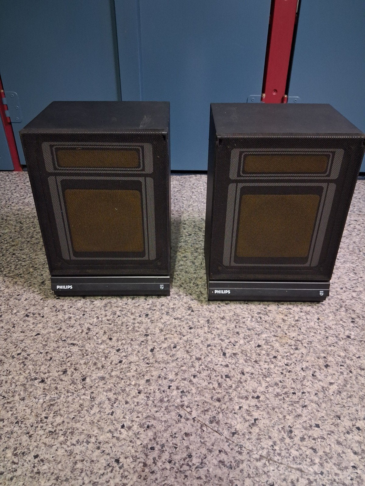2x Philips luidsprekers, Ophalen, Stereo speakers, Philips, Gebruikt