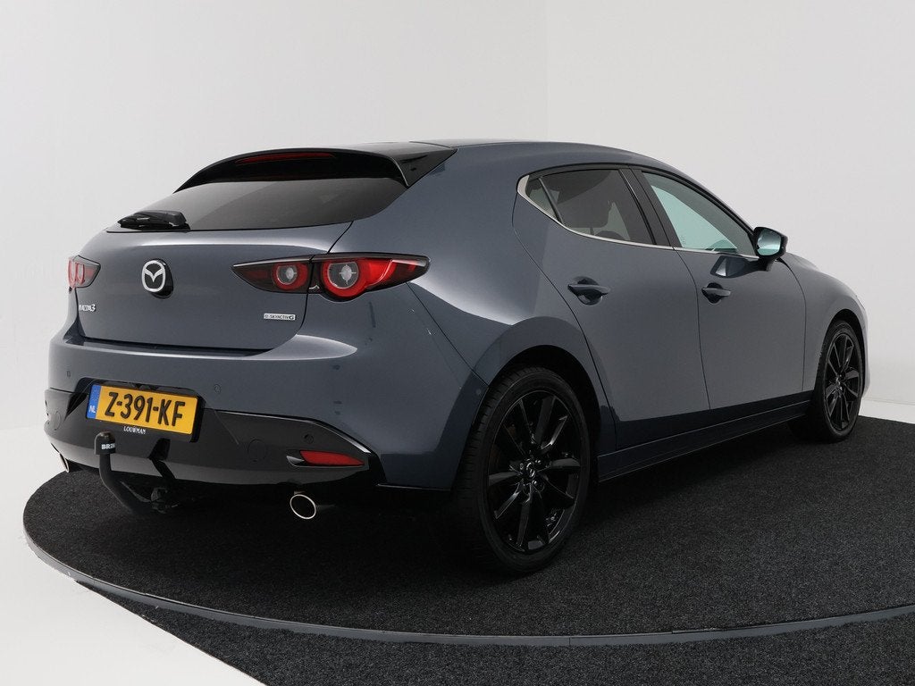 Mazda 3 2.0 e-SkyActiv-G M Hybrid 150 Nagisa | Trekhaak | NL, Auto's, Mazda, Voorwielaandrijving, Gebruikt, 4 cilinders, Origineel Nederlands