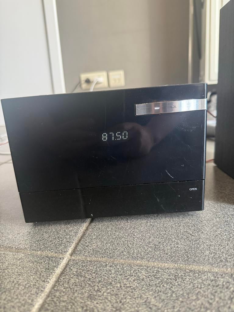 Samsung Microset met CD-speler en Radio, Ophalen, Zo goed als nieuw, 50 Hz, Samsung