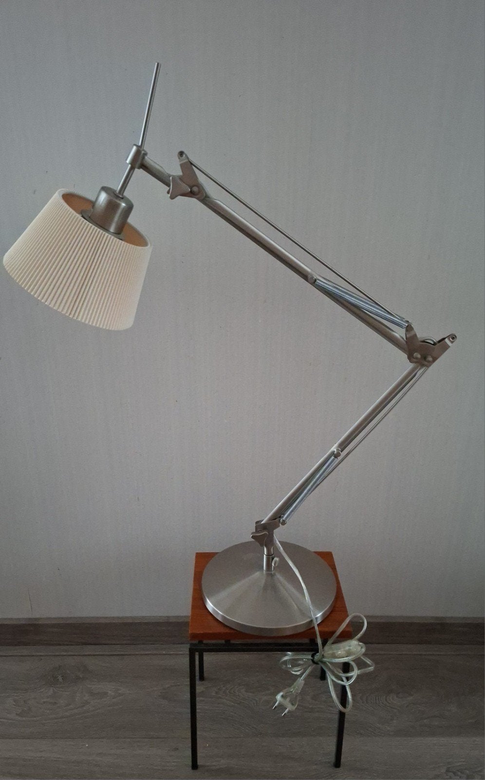 Besselink Nederland knikarm tafellamp, Ophalen of Verzenden, 75 cm of meer