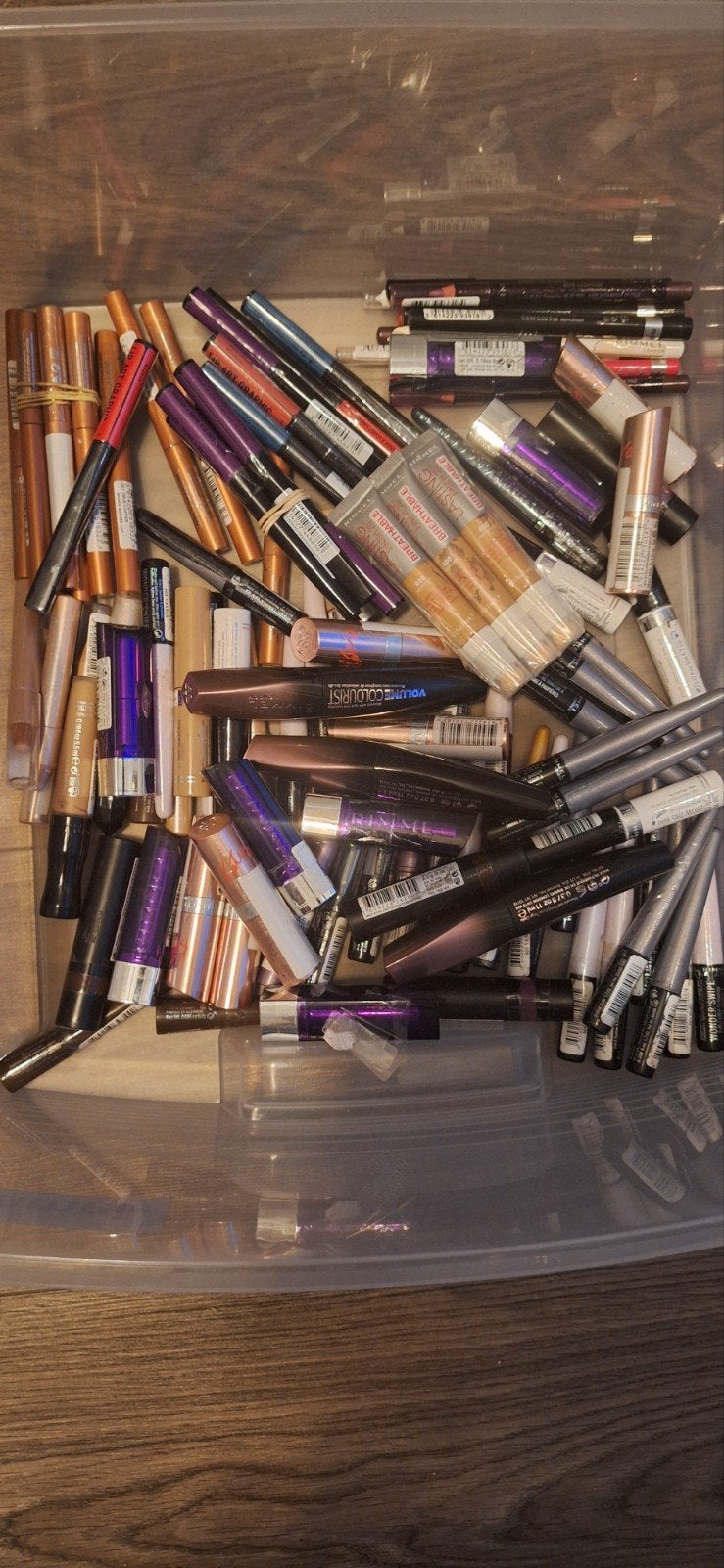 100 stuks Rimmel make-up mix partij, Overige kleuren, Nieuw, Make-up, Verzenden