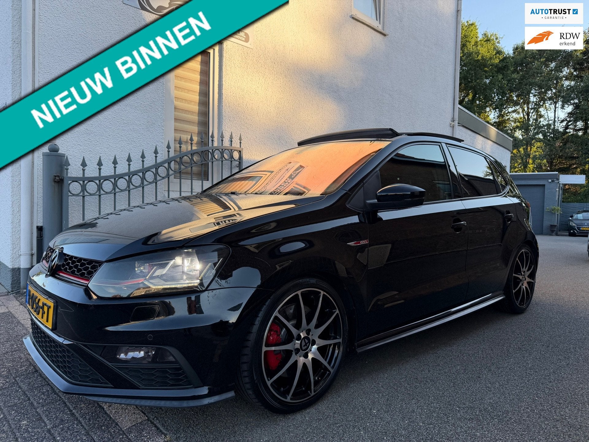 Volkswagen Polo 1.8 TSI GTI | DSG | Pano | Cameleon Tint | V, Gebruikt, Euro 6, Zwart, Bedrijf